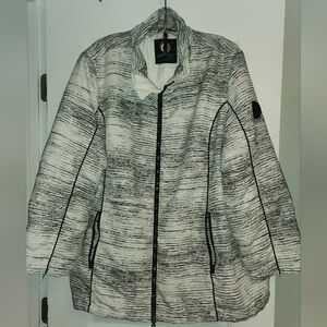 Black & White Active Zone Jacket